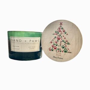 Sand and Paws Balsam & Cedar Scented Candle